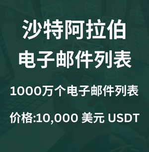 沙特阿拉伯电子邮件列表